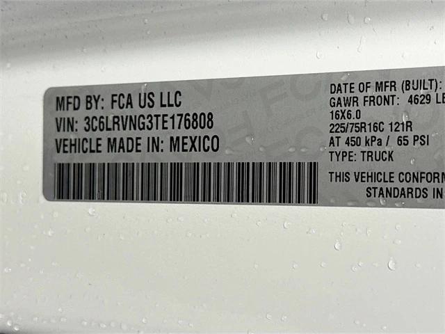 2026 Ram ProMaster Cargo Van Tradesman Low Roof 118" WB w/Pass Seat