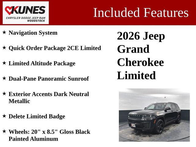 2026 Jeep Grand Cherokee GRAND CHEROKEE LIMITED 4X4