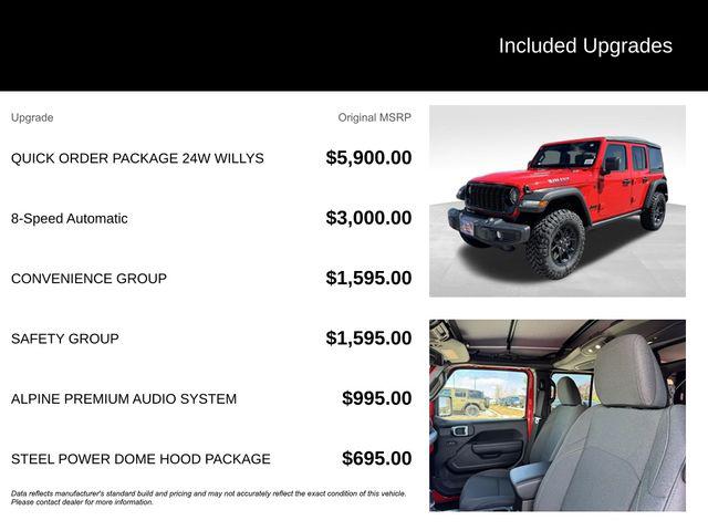 2026 Jeep Wrangler 4-Door Willys 4x4