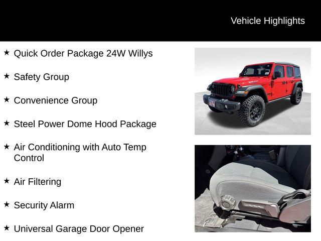 2026 Jeep Wrangler 4-Door Willys 4x4