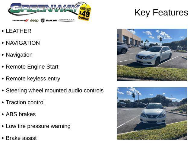 2018 Nissan Altima 2.5 SR 2018 Nissan Altima 2.5 SR