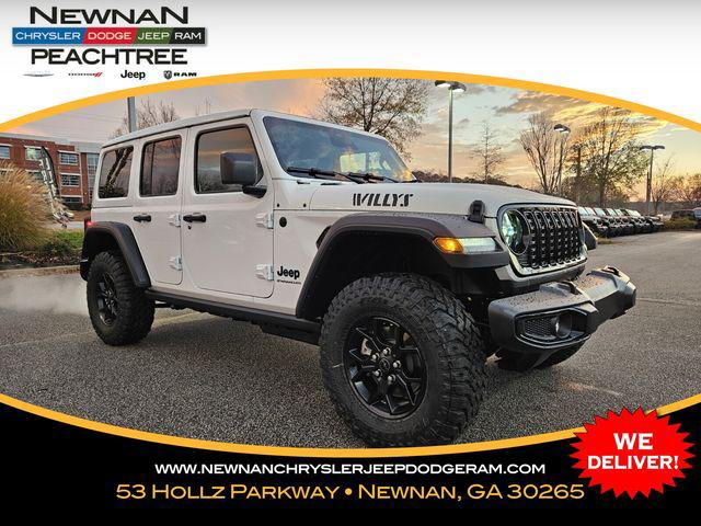 2026 Jeep Wrangler 4-Door Willys 4x4 for sale in Newnan, GA