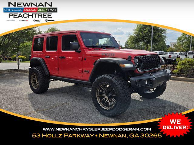 2026 Jeep Wrangler 4-Door Willys 4x4 for sale in Newnan, GA