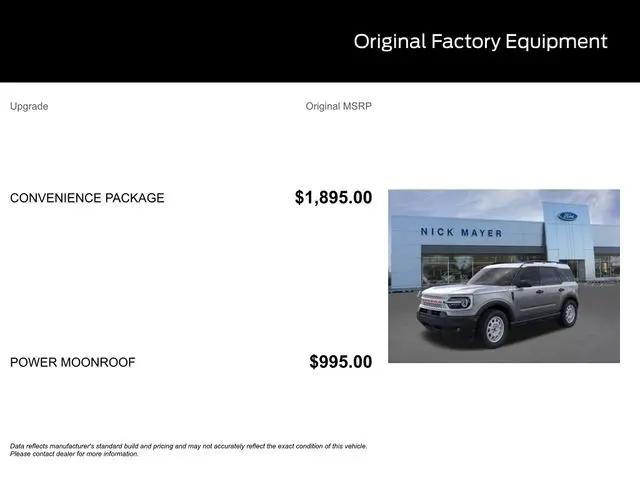 2025 Ford Bronco Sport Heritage