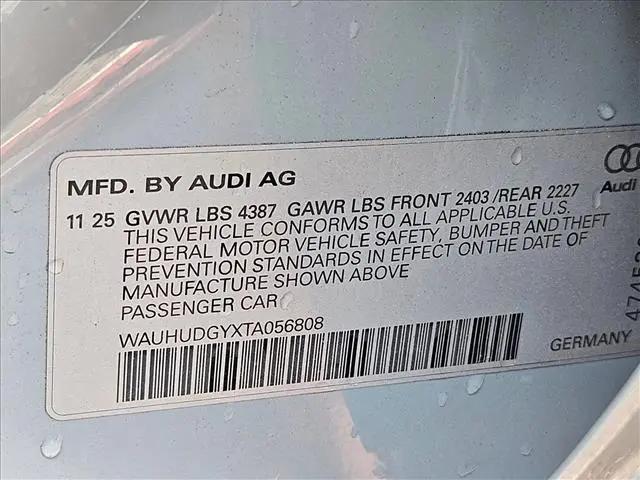2026 Audi A3 Premium Plus 40 TFSI quattro S tronic
