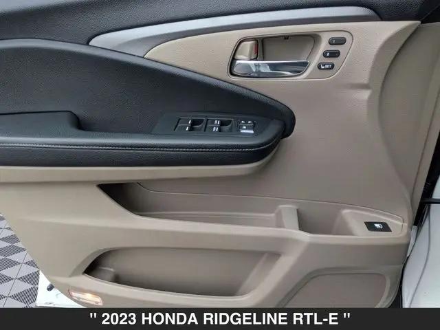 2023 Honda Ridgeline RTL-E