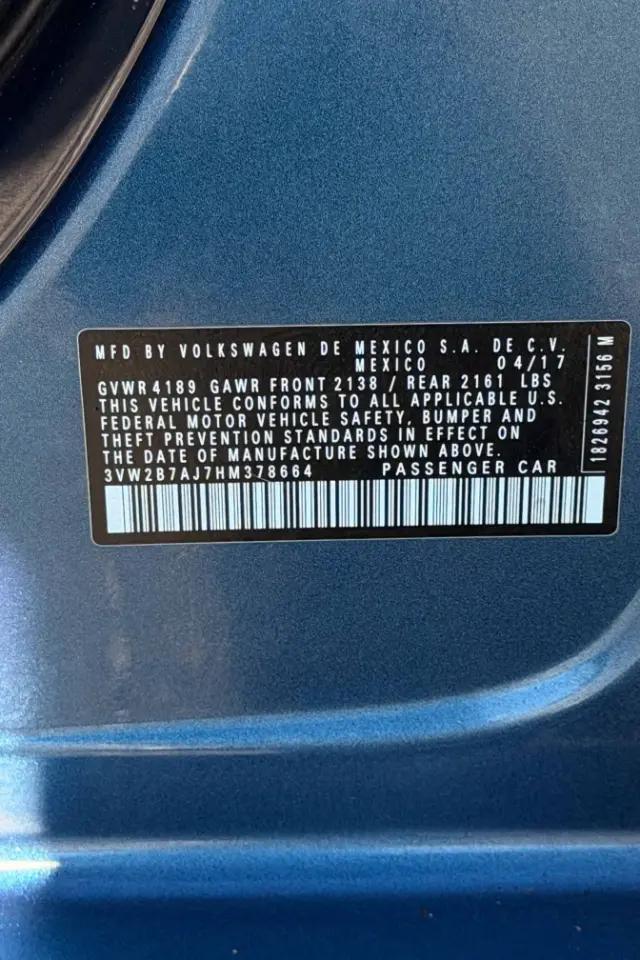 2017 Volkswagen Jetta 1.4T S
