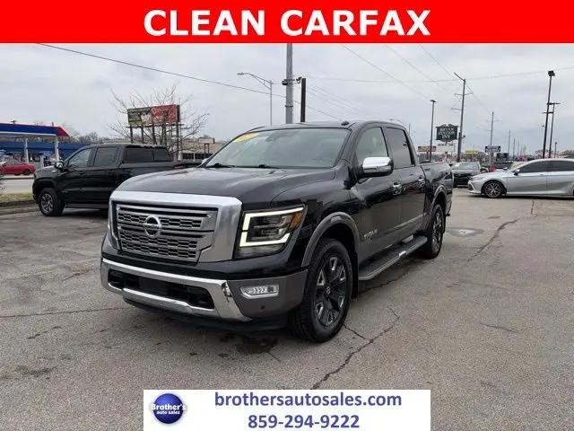 2021 Nissan Titan Crew Cab Platinum Reserve 4x4 for sale in Lexington, KY