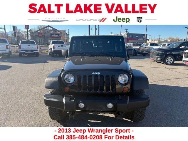 2013 Jeep Wrangler Sport 2013 Jeep Wrangler Sport