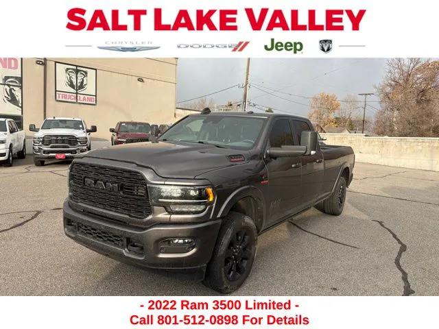 2022 RAM 3500 Limited Crew Cab 4x4 8 Box