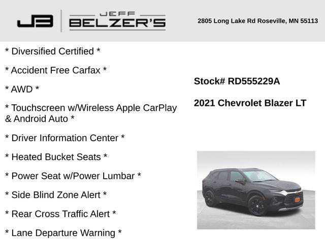 2021 Chevrolet Blazer AWD 2LT