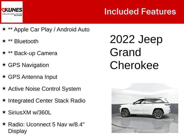 2022 Jeep Grand Cherokee Overland 4x4 2022 Jeep Grand Cherokee Overland 4x4