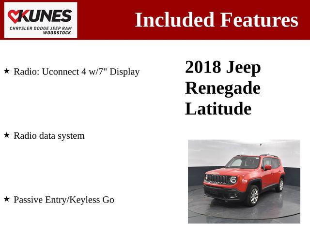 2018 Jeep Renegade Latitude 4x4 2018 Jeep Renegade Latitude 4x4
