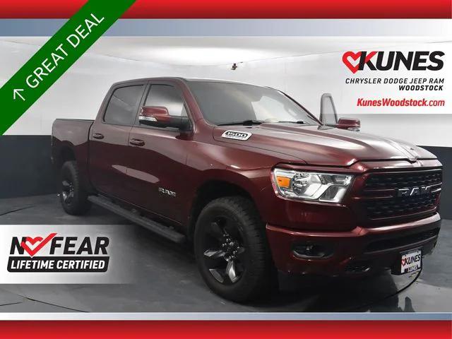 2022 RAM 1500 Big Horn Crew Cab 4x4 57 Box