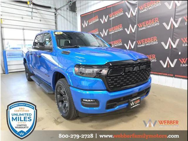 2026 RAM Ram 1500 RAM 1500 BIG HORN CREW CAB 4X4 57 BOX