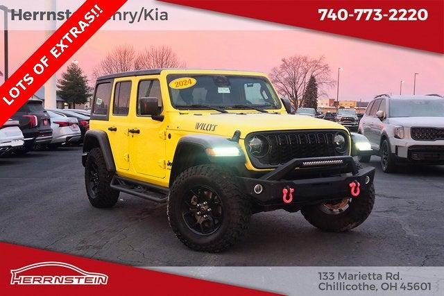 2024 Jeep Wrangler 4-Door Willys 4x4