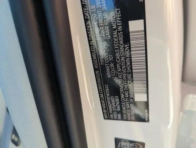 2026 Volvo XC90 Ultra, B6 AWD Gas (mild hybrid), Gasoline, Bright, 7 Seats