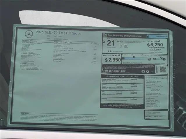 2026 Mercedes-Benz GLE 450 4MATIC