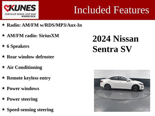2024 Nissan Sentra SV Xtronic CVT 2024 Nissan Sentra SV Xtronic CVT