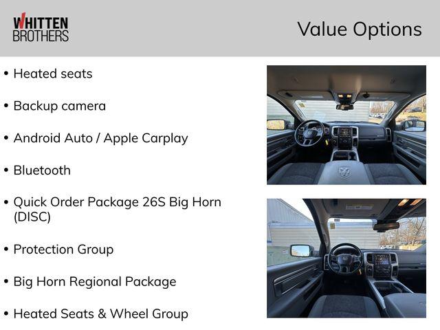 2018 RAM 1500 Big Horn Crew Cab 4x4 57 Box 2018 RAM 1500 Big Horn Crew Cab 4x4 57 Box