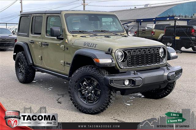 2025 Jeep Wrangler 4-Door Willys 4x4 2025 Jeep Wrangler 4-Door Willys 4x4