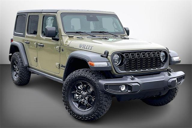 2025 Jeep Wrangler 4-Door Willys 4x4 2025 Jeep Wrangler 4-Door Willys 4x4