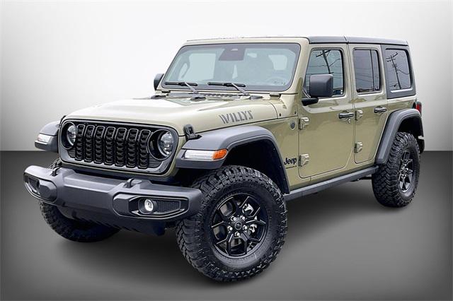 2025 Jeep Wrangler 4-Door Willys 4x4 2025 Jeep Wrangler 4-Door Willys 4x4