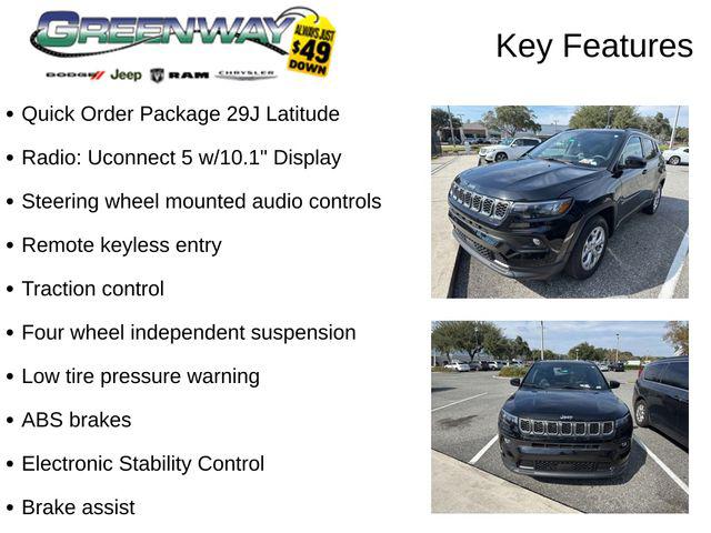 2024 Jeep Compass Latitude 4x4 2024 Jeep Compass Latitude 4x4