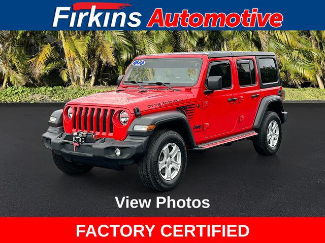2022 Jeep Wrangler Unlimited Sport S 4x4 2022 Jeep Wrangler Unlimited Sport S 4x4