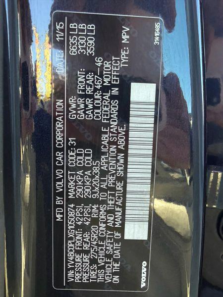 2016 Volvo XC90 Hybrid T8 Inscription