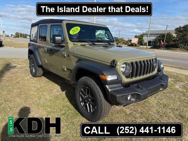 2026 Jeep Wrangler 4-Door Sport S 4x4 for sale in Kill Devil Hills, NC