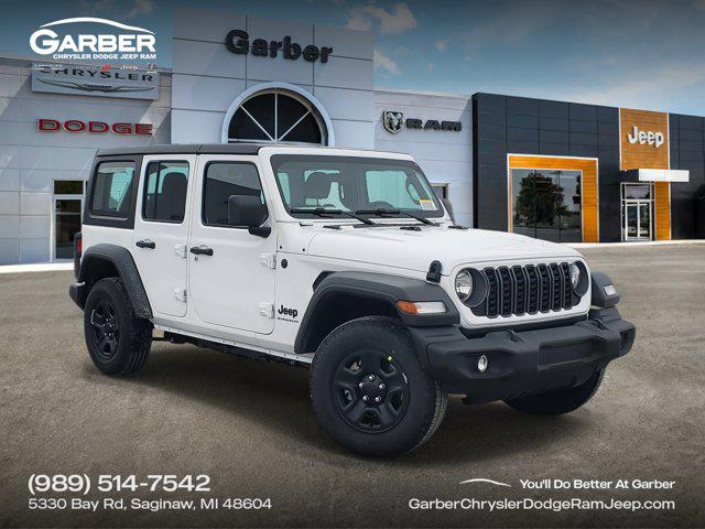 2026 Jeep Wrangler 4-Door Sport 4x4 for sale in Saginaw, MI