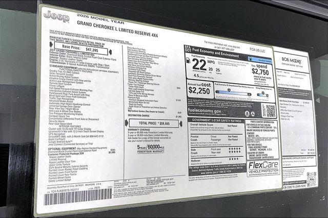 2026 Jeep Grand Cherokee Limited Reserve