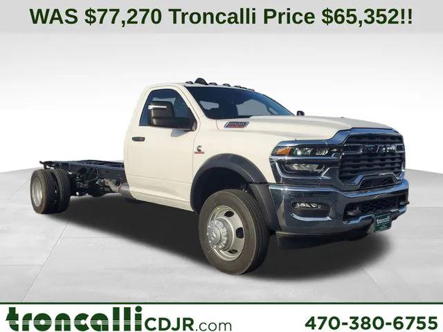 2026 RAM Ram 5500 Chassis Cab RAM 5500 TRADESMAN CHASSIS REGULAR CAB 4X4 108 CA