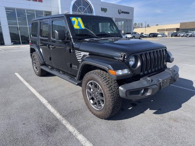 2021 Jeep Wrangler Unlimited 80th Anniversary 4x4 2021 Jeep Wrangler Unlimited 80th Anniversary 4x4