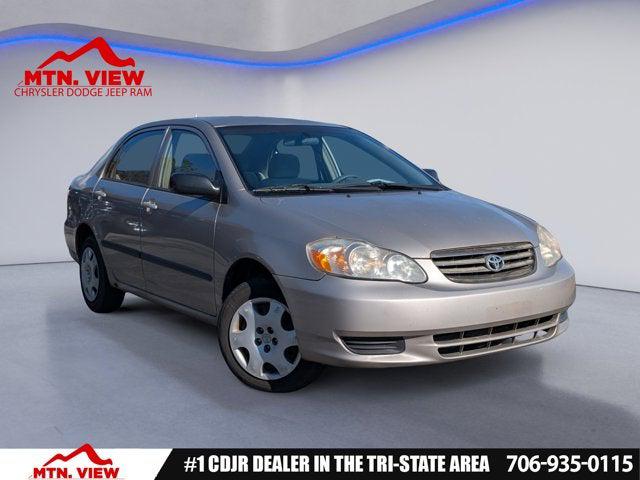 2003 Toyota Corolla CE 2003 Toyota Corolla CE