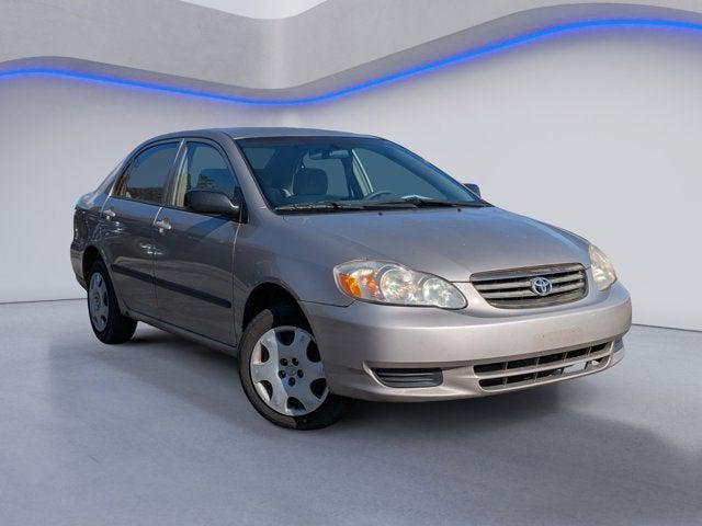 2003 Toyota Corolla CE 2003 Toyota Corolla CE