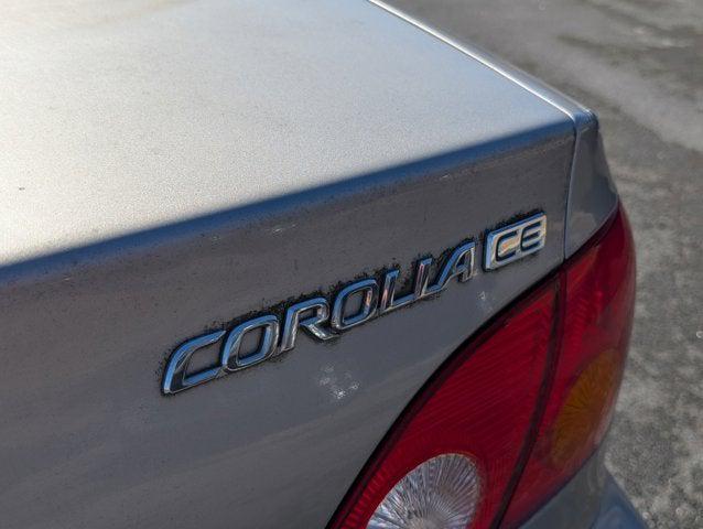 2003 Toyota Corolla CE 2003 Toyota Corolla CE