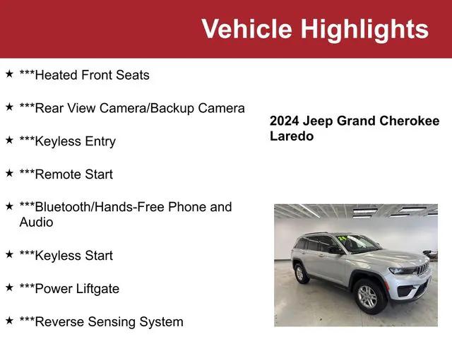 2024 Jeep Grand Cherokee Laredo 4x4 2024 Jeep Grand Cherokee Laredo 4x4