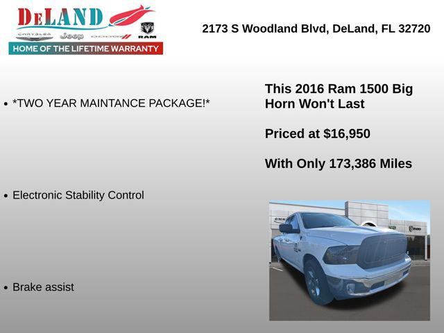 2016 RAM 1500 Big Horn