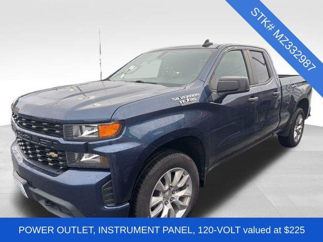 2021 Chevrolet Silverado 1500 4WD Double Cab Standard Bed Custom 2021 Chevrolet Silverado 1500 4WD Double Cab Standard Bed Custom