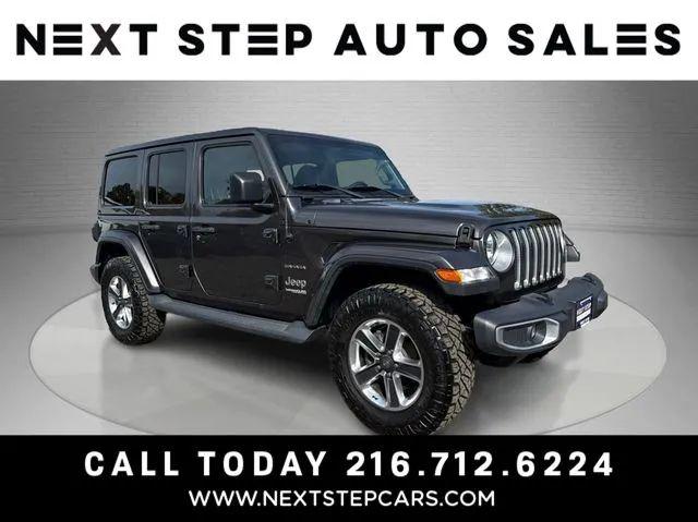 2018 Jeep Wrangler Unlimited Sahara 4x4 for sale in Kirtland, OH