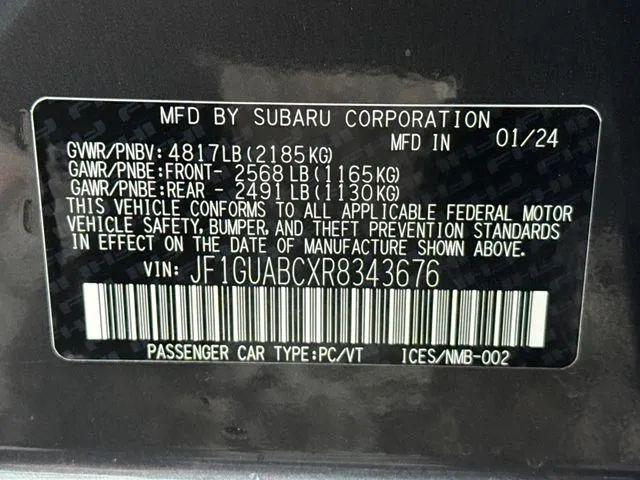 2024 Subaru Impreza Base 5-Door