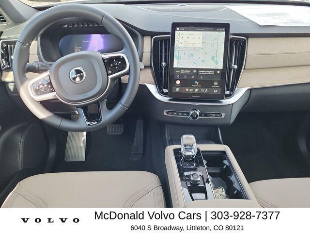 2026 Volvo XC90 Plus, B6 AWD Gas (mild hybrid), Gasoline, Bright, 7 Seats