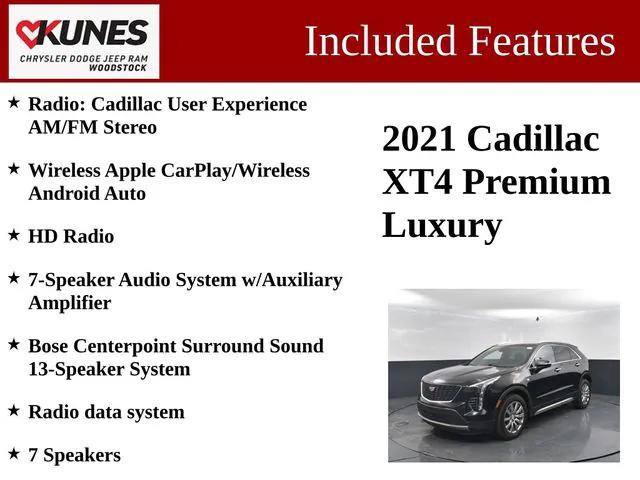 2021 Cadillac XT4 AWD Premium Luxury 2021 Cadillac XT4 AWD Premium Luxury