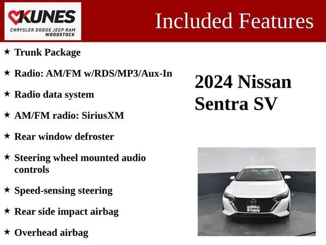 2024 Nissan Sentra SV Xtronic CVT 2024 Nissan Sentra SV Xtronic CVT