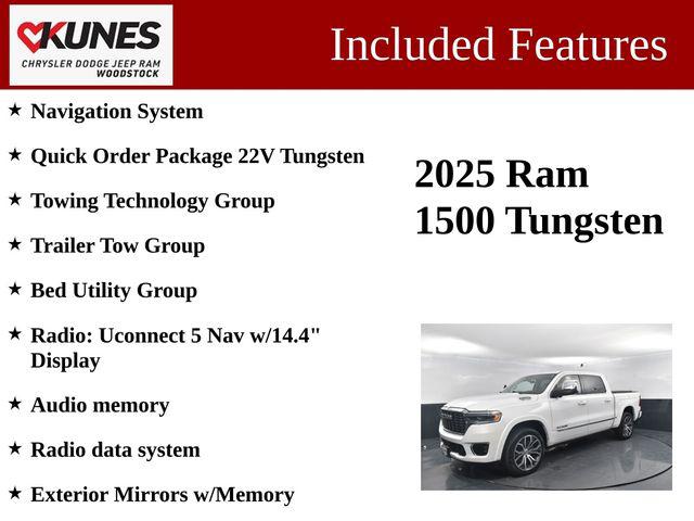 2025 RAM 1500 Tungsten Crew Cab 4x4 57 Box 2025 RAM 1500 Tungsten Crew Cab 4x4 57 Box