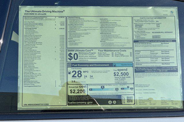2026 BMW X2 xDrive28i