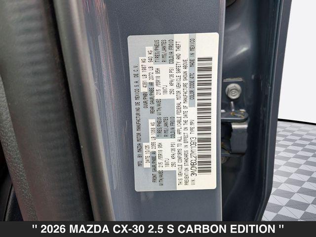 2026 Mazda CX-30 2.5 S Carbon Edition