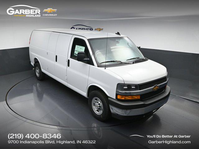 2025 Chevrolet Express Cargo Van RWD 3500 Extended Wheelbase WT for sale in Highland, IN
